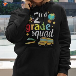 sunlight bus happy student back to school 2nd grade squad shirt hoodie 2