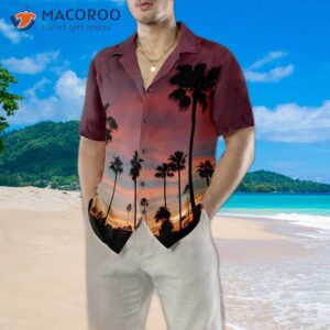 sunset at venice beach s hawaiian shirt 4