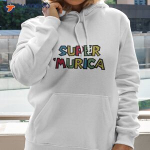 super murica mario game shirt hoodie