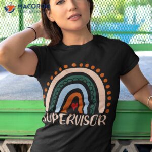 supervisor rainbow appreciation day hello back to school shirt tshirt 1