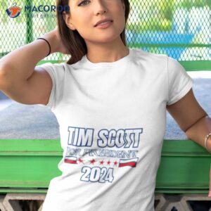 support tim scott for president 2024 shirt tshirt 1