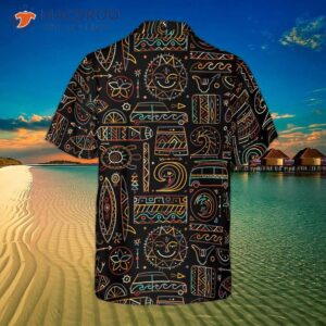 Surf Seamless Pattern Hawaiian Shirt