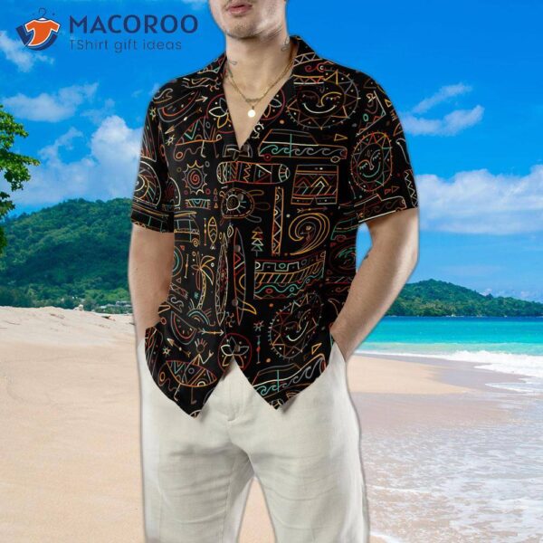 Surf Seamless Pattern Hawaiian Shirt