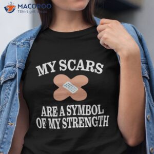 surgery scars heart shoulder bariatric cancer recovery gifts shirt tshirt