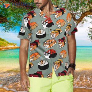 sushi corgi hawaiian shirt the best shirt for and 3