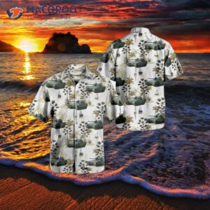 Swedish Army Stridsfordon 90 Cv9040a Hawaiian Shirt