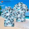 Swim Pattern Hawaiian Shirt