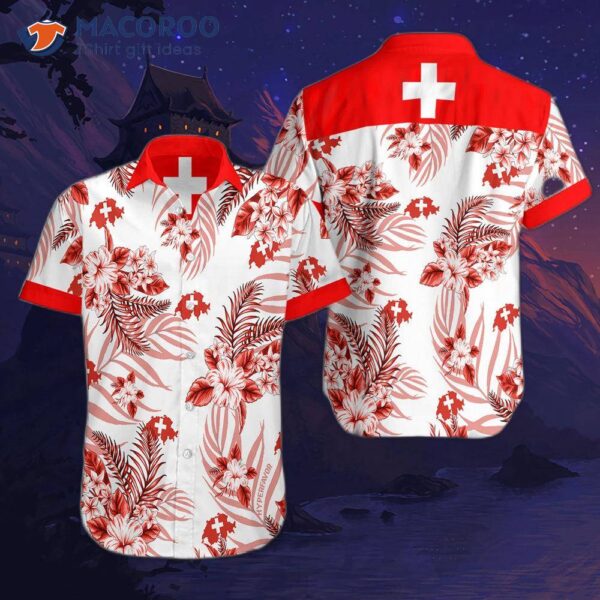 Swiss Hawaiian Shirt