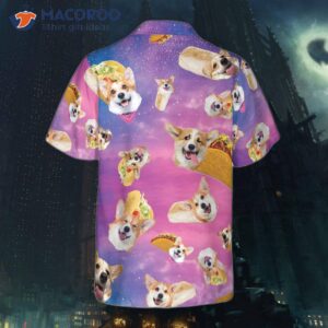 Taco-corgi Dog Hawaiian Shirt