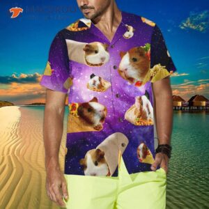 taco guinea pig hawaiian shirt 3