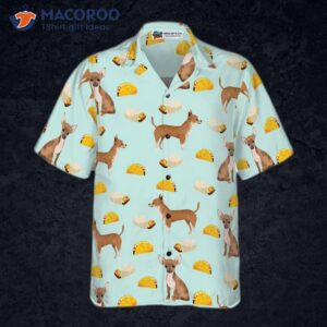 tacos burritos chihuahua dog shirt hawaiian shirt for 2