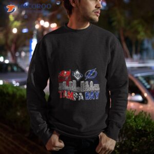 tampa team sport legend champions skylines city 2023 shirt sweatshirt