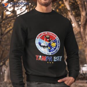 tampa team sports 2023 mascots shirt sweatshirt