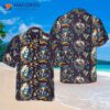 Tattoo-style Pirate Sea Adventure Hawaiian Shirt