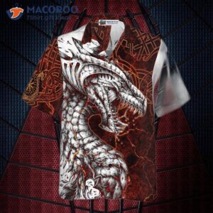 tattooed dragon hawaiian shirt 2