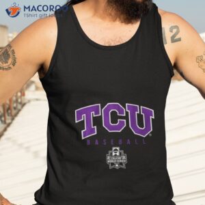 tcu baseball 2023 college world series shirt tank top 3