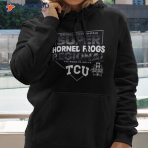 tcu horned frogs 2023 ncaa division i baseball super regional fort worth tx shirt hoodie