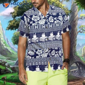 teacher hibiscus leaves pattern hawaiian shirt stylish best gift for teachers 3