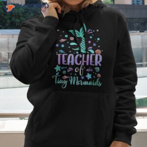 Teacher Of Tiny Mermaid Mermazing Back To School Girls Shirt