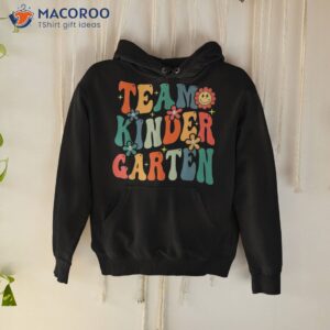 team kindergarten teacher student groovy back to school gift shirt hoodie