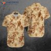 Team Roping, Saddle Bronc, Cowboy, And Horse Hawaiian Shirt