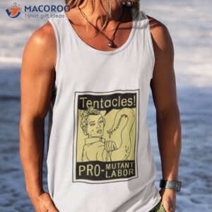 tentacles graphic ugly americans office shirt tank top