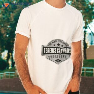 terence crawford the legend tag shirt tshirt