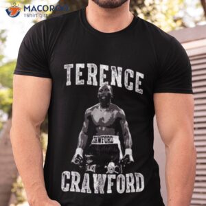 terence crawford white logo shirt tshirt