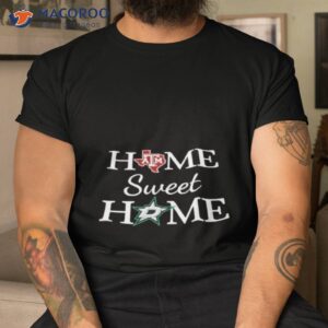 texas baseball and dallas hockey home sweet home shirt tshirt