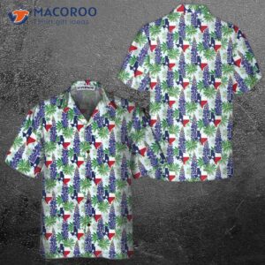 texas bluebonnet hawaiian shirt unique gift for lovers 0
