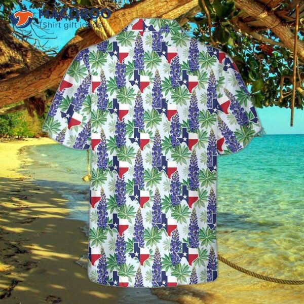 Texas Bluebonnet Hawaiian Shirt, Unique Gift For Lovers