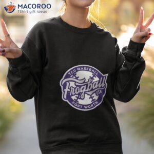 texas christian university baseball 2023 college world series bound frogball shirt sweatshirt 2