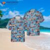 Texas Frisco Fire Departt Hawaiian Shirt