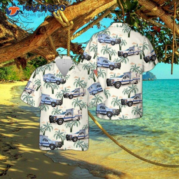 Texas Jackson County Hospital District Ems Hawaiian Shirt