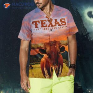 texas longhorn bull hawaiian shirt unique shirt for lovers 3