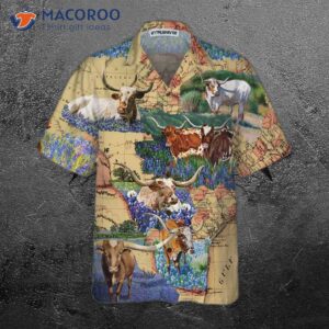 texas longhorn hawaiian shirt unique gift for lovers 2