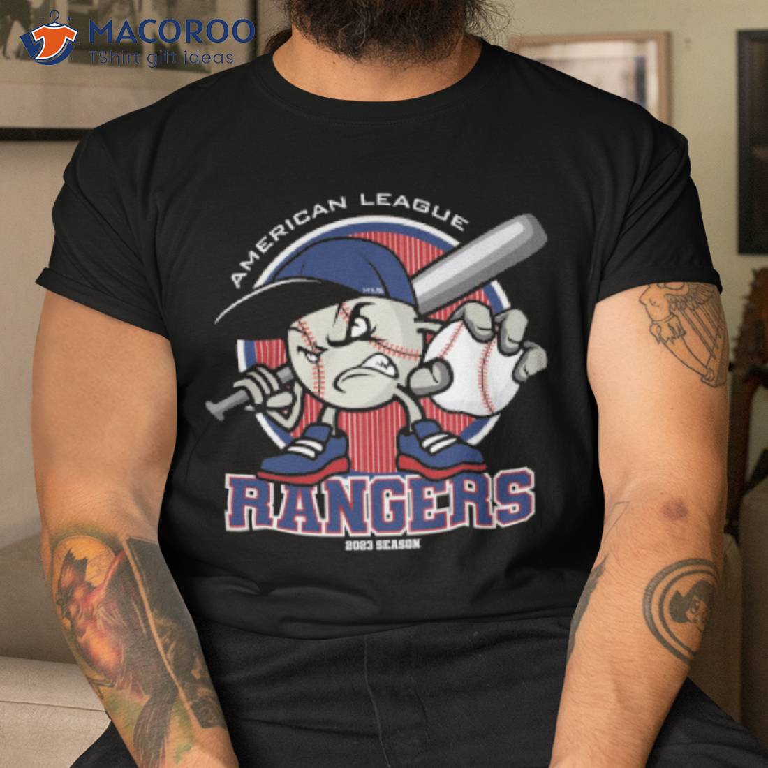 Rockies Baseball T-shirt Sports Shirt Gift Rangers Tee Game Day