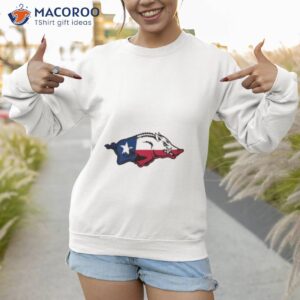 texas razorback icon shirt sweatshirt