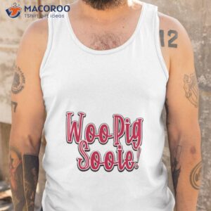 texas razorback woo pig sooie shirt tank top