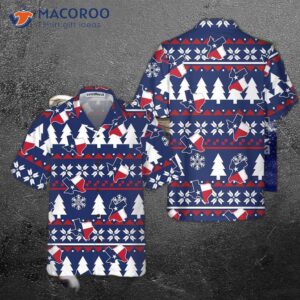 Houston Texans Hawaii Tropical Patterns Ugly Christmas Sweater For