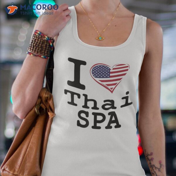 Thai Massage Yoga Spa Therapist 4th Of July Shirt