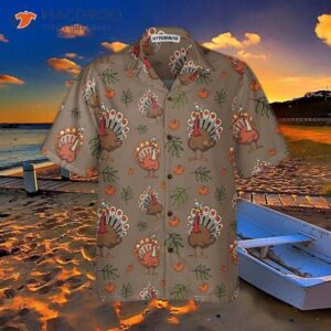 thanksgiving day turkey casual hawaiian shirt funny gift for 2