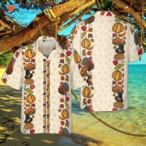 Thanksgiving Dinner Hawaiian Shirt