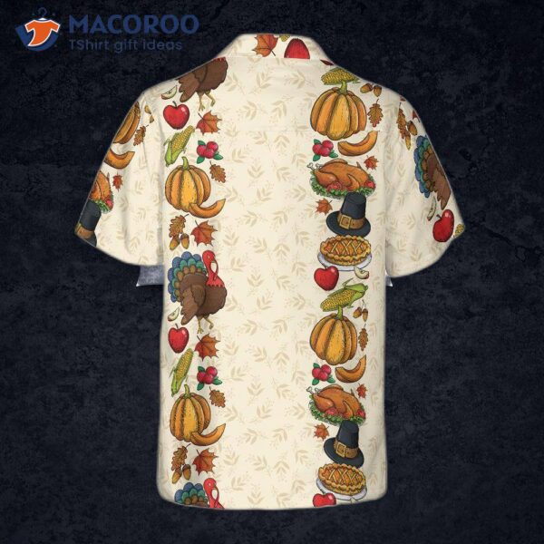 Thanksgiving Dinner Hawaiian Shirt