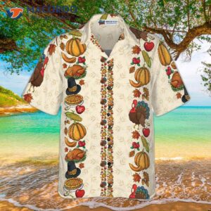 thanksgiving dinner hawaiian shirt 2