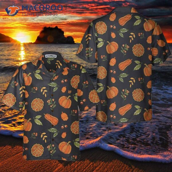 Thanksgiving Food Hawaiian Shirt, Funny Best Gift For Day