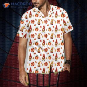 thanksgiving gnomes shirt for hawaiian shirt seamless gift 1