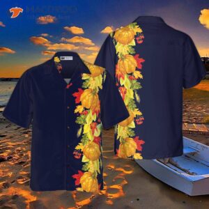 Thanksgiving Harvest Season Elets Hawaiian Shirt