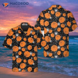 thanksgiving pumpkins and sunflowers seamless pattern hawaiian shirt fall pumpkin best gift for day 0