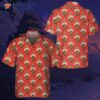 Thanksgiving Turkey With Hat Seamless Pattern Hawaiian Shirt, Funny Gobble Gift For Day